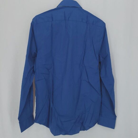 Michael Kors Slate Blue Button Front 15 32-33 M (AS) - Picture 5 of 5